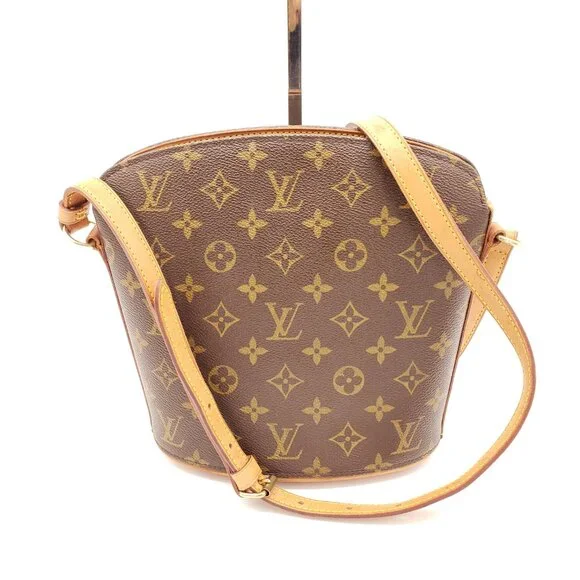 Authentic Louis Vuitton Drouot Monogram Crossbody Bag LC355-081924